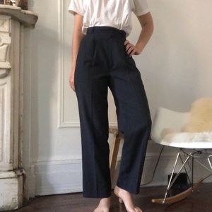 Vintage ~ navy slacks